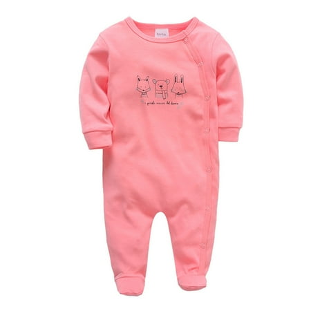 Hrsba Toddler Girls Boys Jumpsuit Short Sleeve Printed Color T-Shirt Round Neck Romper Pink A 9M
Hrsba Toddler Girls Boys Jumpsuit Short Sleeve Printed Color T-Shirt Round Neck Romper Pink A 9M