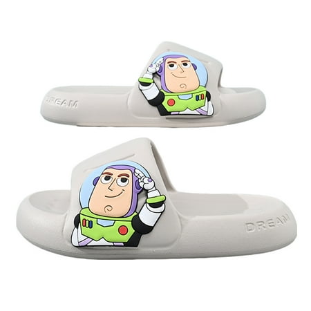 Kid Shower Slippers Non-Slip Bath Slippers for Boys and Girls Lightweight Comfortable Water-Resistant Shoes Grey 2-3 Big Kids
Kid Shower Slippers Non-Slip Bath Slippers for Boys and Girls Lightweight Comfortable Water-Resistant Shoes Grey 2-3 Big Kids