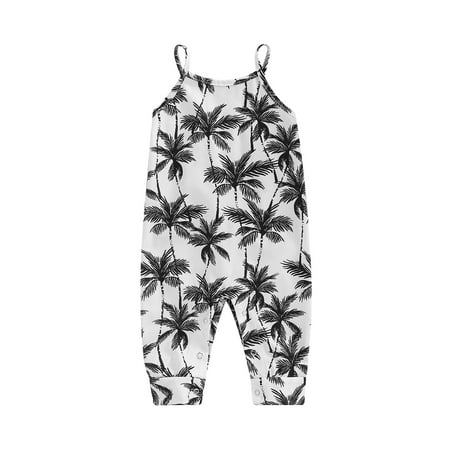 Afunbaby Baby Girl s Sling Romper Tree/Leaf Print Sleeveless Snap Crotch Infant Girl Jumpsuit Summer Clothing Sets
Afunbaby Baby Girl s Sling Romper Tree/Leaf Print Sleeveless Snap Crotch Infant Girl Jumpsuit Summer Clothing Sets