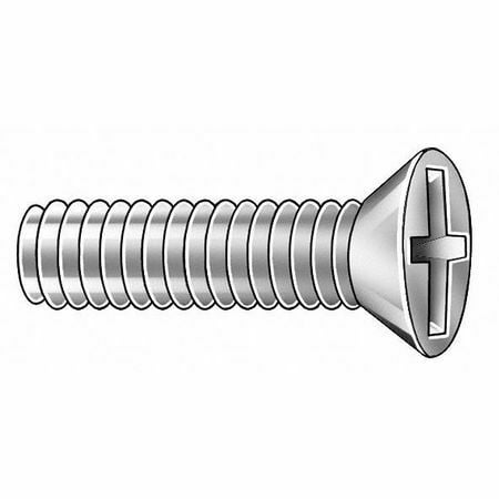 5Gly8 #4-40 X 1/4 Flat Head Cross Recessed Phillips Machine Screw
