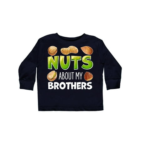 Inktastic Nuts About My Brothers Peanut Almond Pistachio Gift Toddler Boy or Toddler Girl Long Sleeve T-Shirt
Inktastic Nuts About My Brothers Peanut Almond Pistachio Gift Toddler Boy or Toddler Girl Long Sleeve T-Shirt