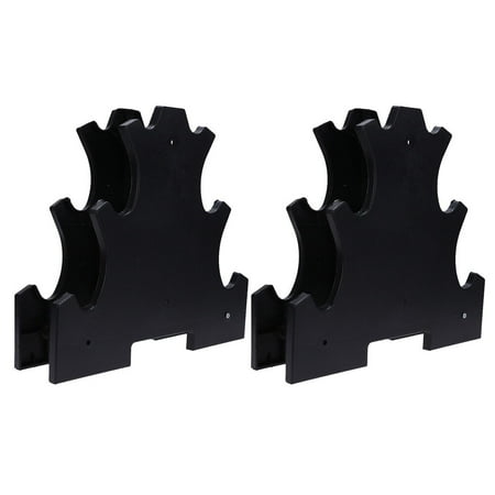 FRCOLOR 2pcs 3-Tier Dumbbell Storage Rack Plastic Tree Stand Dumbbell Holder (Black)
FRCOLOR 2pcs 3-Tier Dumbbell Storage Rack Plastic Tree Stand Dumbbell Holder (Black)