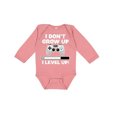 Inktastic I Dont Grow Up I Level Up with Game Controller White Gift Baby Boy or Baby Girl Long Sleeve Bodysuit
Inktastic I Dont Grow Up I Level Up with Game Controller White Gift Baby Boy or Baby Girl Long Sleeve Bodysuit