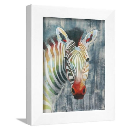 Prism Zebra I Framed Print Wall Art By Grace Popp