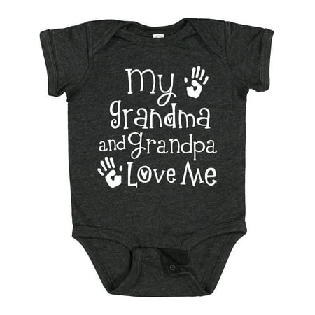 Inktastic Grandma Grandpa Love Me Girls Gift Baby Boy or Baby Girl Bodysuit
Inktastic Grandma Grandpa Love Me Girls Gift Baby Boy or Baby Girl Bodysuit