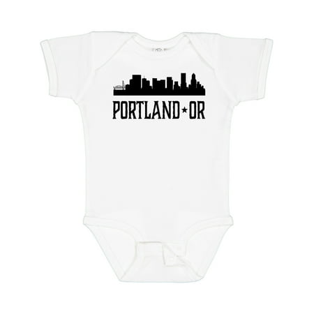 Inktastic Portland Oregon City Skyline Gift Baby Boy or Baby Girl Bodysuit