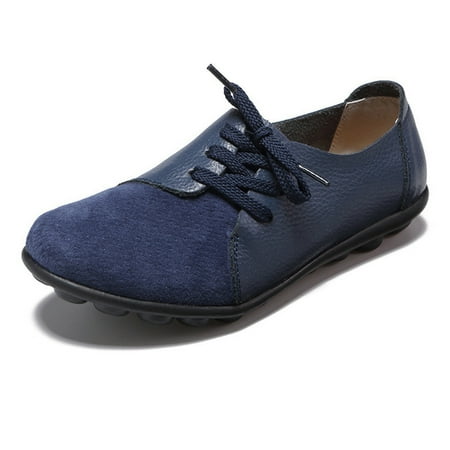 Large Size Women Casual Loafers Soft Lightweight Splicing Leather Lace Up Flats Loafers Shoes New
Large Size Women Casual Loafers Soft Lightweight Splicing Leather Lace Up Flats Loafers Shoes New