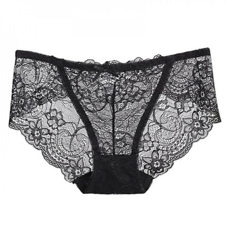 Lace Panties Soft Breathable Briefs Women Underwear Ladies Panty Transparent Low-Rise Lingerie
Lace Panties Soft Breathable Briefs Women Underwear Ladies Panty Transparent Low-Rise Lingerie