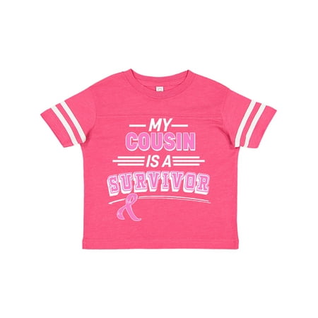 Inktastic My Cousin is a Survivor Breast Cancer Awareness Gift Toddler Boy or Toddler Girl T-Shirt
Inktastic My Cousin is a Survivor Breast Cancer Awareness Gift Toddler Boy or Toddler Girl T-Shirt