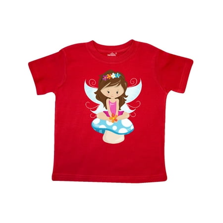 Inktastic Cute Fairy Brown Hair Fairy Sitting On Mushroom Gift Toddler Toddler Girl T-Shirt
Inktastic Cute Fairy Brown Hair Fairy Sitting On Mushroom Gift Toddler Toddler Girl T-Shirt