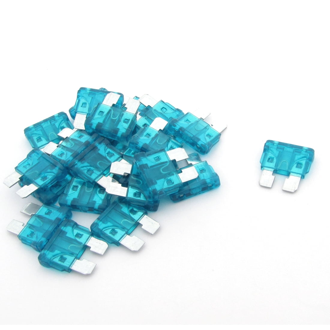 22Pcs Automotive Car Mini Blade Fuse 15A Blue Auto Fuses 22Pcs Automotive Car Mini Blade Fuse 15A Blue Auto Fuses