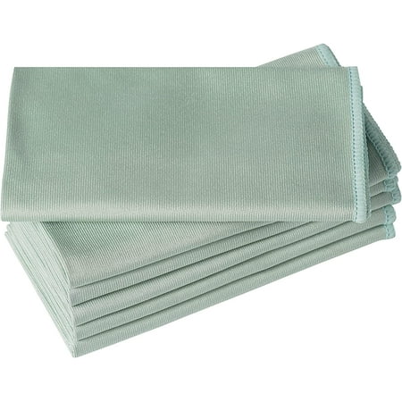 Homgreen 6 Pack Microfiber Glass Cleaning Cloth Lint Free Quickly Clean Windows Glasses Windshields Mirrors and Stainless Steel
Homgreen 6 Pack Microfiber Glass Cleaning Cloth Lint Free Quickly Clean Windows Glasses Windshields Mirrors and Stainless Steel