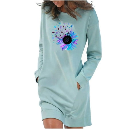 Aueoeo Halloween Dress for Women s Fashion Casual Comfortable Long Sleeve Round Neck Print Dress Clearance
Aueoeo Halloween Dress for Women s Fashion Casual Comfortable Long Sleeve Round Neck Print Dress Clearance