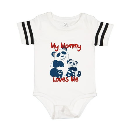 Inktastic My Mommy Loves Me Panda Gift Baby Boy or Baby Girl Bodysuit 
Inktastic My Mommy Loves Me Panda Gift Baby Boy or Baby Girl Bodysuit