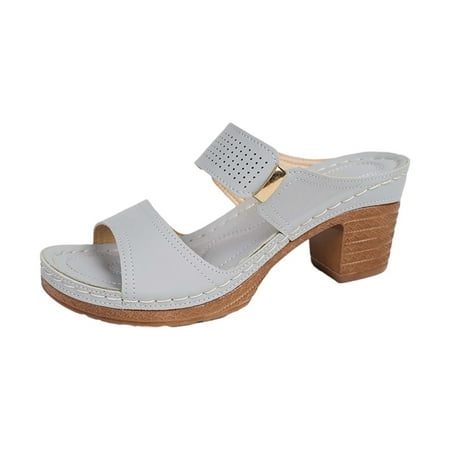 Ruyang Women s Heeled Sandals Women s Beach Slope Heel Slippers Hollow Casual Slippers Slope Bottom Shoes Retro Sandals
Ruyang Women s Heeled Sandals Women s Beach Slope Heel Slippers Hollow Casual Slippers Slope Bottom Shoes Retro Sandals