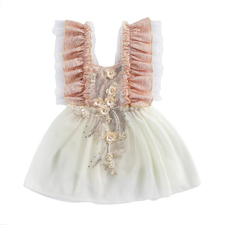 Musuos Toddler Baby Girls Dress Flower Embroidery Sleeveless Outfits Casual O-neck High Waist One-piece Clothing
Musuos Toddler Baby Girls Dress Flower Embroidery Sleeveless Outfits Casual O-neck High Waist One-piece Clothing