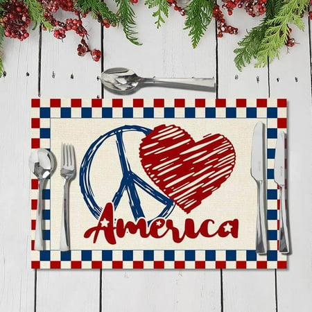 Home Decor Independence Day Star Placemats American Flag Patriotic Decorative For Dinner Parties Room Decor Wall Bedroom
Home Decor Independence Day Star Placemats American Flag Patriotic Decorative For Dinner Parties Room Decor Wall Bedroom