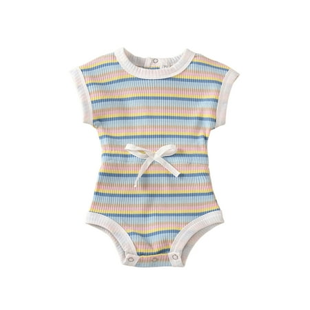 Toddler Baby Girls Boys Striped Spring Summer Short Sleeve Casual Romper Bodysuit Clothes Baby Clothing
Toddler Baby Girls Boys Striped Spring Summer Short Sleeve Casual Romper Bodysuit Clothes Baby Clothing