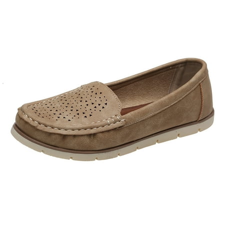 Casual Shoes for Women Ladies Shoes Flat Casual Shoes Shoes Fashion Soft Sole Non Slip Comfortable Small Leather Shoes Women Casual Shoes Pu Khaki 41
Casual Shoes for Women Ladies Shoes Flat Casual Shoes Shoes Fashion Soft Sole Non Slip Comfortable Small Leather Shoes Women Casual Shoes Pu Khaki 41