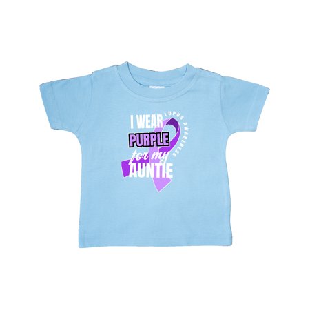 Inktastic I Wear Purple For My Auntie Lupus Awareness Gift Baby Boy or Baby Girl T-Shirt
Inktastic I Wear Purple For My Auntie Lupus Awareness Gift Baby Boy or Baby Girl T-Shirt