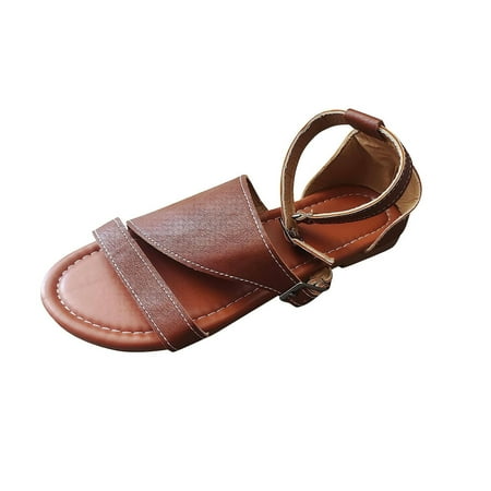 Kukoosong Sandals Women Summer Womens Shoes Flip-flops Casual Comfortable Womens Sandals Roman Beach Sandals Flat Sandals for Women Brown 40
Kukoosong Sandals Women Summer Womens Shoes Flip-flops Casual Comfortable Womens Sandals Roman Beach Sandals Flat Sandals for Women Brown 40