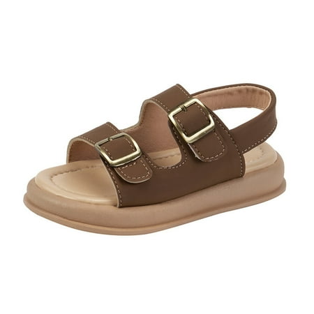 Unisex-Child Slide Sandals Adjustable Double Buckle Beach Shoes for Girls and Boys
Unisex-Child Slide Sandals Adjustable Double Buckle Beach Shoes for Girls and Boys