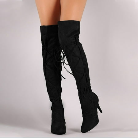 Zunfeo Women Knee-High Boots- Solid Cowboy Boots Save On Clothing Sexy Fashion Fuzzy Boots Christmas Gifts Clearance Black 6.5
Zunfeo Women Knee-High Boots- Solid Cowboy Boots Save On Clothing Sexy Fashion Fuzzy Boots Christmas Gifts Clearance Black 6.5