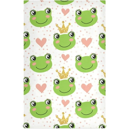 Anyway.go Frogs and Crowns Kitchen Dish Towel Set of 1 Cute 18x28in Absorbent Dishcloth Reusable Cleaning Cloths for Household Use
Anyway.go Frogs and Crowns Kitchen Dish Towel Set of 1 Cute 18x28in Absorbent Dishcloth Reusable Cleaning Cloths for Household Use