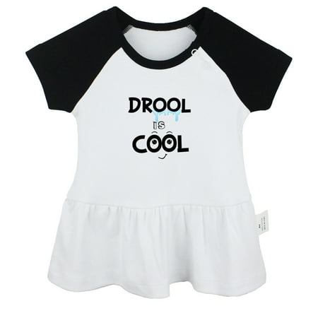iDzn Drool is Cool Funny Dresses For Baby Newborn Babies Skirts Infant Princess Dress 0-24M Kids Graphic Clothes (Black Raglan Dresses 0-6 Months)
iDzn Drool is Cool Funny Dresses For Baby Newborn Babies Skirts Infant Princess Dress 0-24M Kids Graphic Clothes (Black Raglan Dresses 0-6 Months)