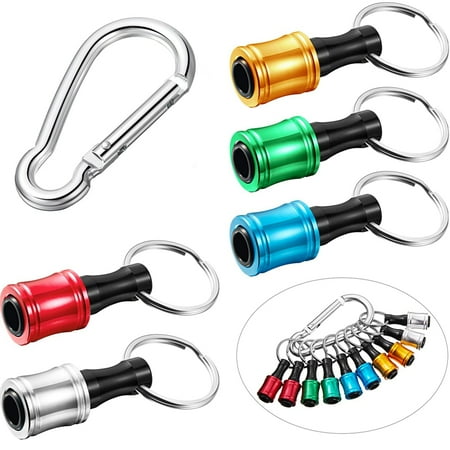 1/4 Inch Hex Keychain Extension Bar Screwdriver Bits Holder Socket Adapter Drill Bit Fast Change Bit Holder
1/4 Inch Hex Keychain Extension Bar Screwdriver Bits Holder Socket Adapter Drill Bit Fast Change Bit Holder
