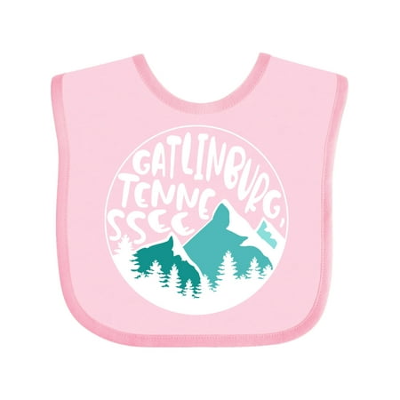 Inktastic Gatlinburg Tennessee- Mountains Gift Baby Boy or Baby Girl Bib