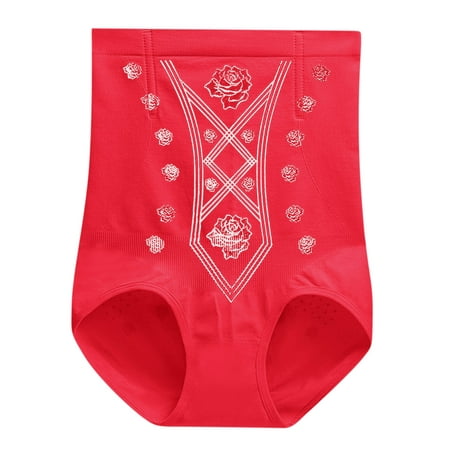 

OGLCCG Women s High Waisted Body Shaper Underwear Tummy Control Postpartum Shapewear Panties Cotton Breathable Butt Lifter Seamless Briefs