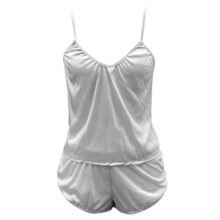 Dasbsug Womens Ultra-Thin Imitation Silk Two Piece Pajamas Set Sexy See Through Deep V-N
Dasbsug Womens Ultra-Thin Imitation Silk Two Piece Pajamas Set Sexy See Through Deep V-N