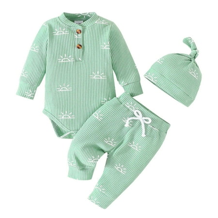 Boys Girls Long Sleeve Cartoon Prints Romper Solid Colour Pants Hat Outfits Set for Kids Clothes Baby Boy Going Home Outfit Winter Pants for Toddler Boy Tracks Clothes Baby Set Outfit Baby Boy Outfits
Boys Girls Long Sleeve Cartoon Prints Romper Solid Colour Pants Hat Outfits Set for Kids Clothes Baby Boy Going Home Outfit Winter Pants for Toddler Boy Tracks Clothes Baby Set Outfit Baby Boy Outfits