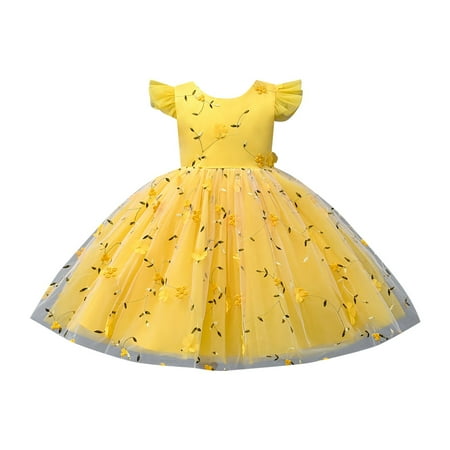 Princess Dress Pageant Party Long Flower Wedding Gown O-Neck Loose Flying Sleeve A-Line Dress 1-8 Years Newborn Infant Child Sundress Streetwear Kids Dailywear Outwear
Princess Dress Pageant Party Long Flower Wedding Gown O-Neck Loose Flying Sleeve A-Line Dress 1-8 Years Newborn Infant Child Sundress Streetwear Kids Dailywear Outwear