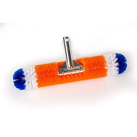 Blue Torrent Brush (18 Inches Orange/White/Blue)