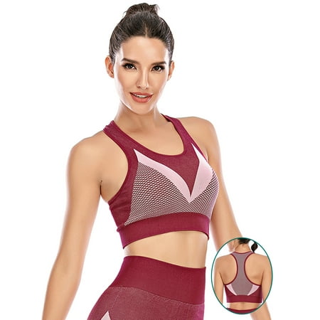 FANNYC Women s Racerback Sports Bra High Impact Padded Yoga Bra Longline Seamless Push Up Bra Workout Activewear Bras Crop Top Stretch Comfort Bralettes
FANNYC Women s Racerback Sports Bra High Impact Padded Yoga Bra Longline Seamless Push Up Bra Workout Activewear Bras Crop Top Stretch Comfort Bralettes