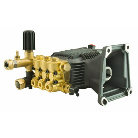 ETD Triplex Direct Drive High Pressure Washer Plunger Pump 4 GPM 3000 PSI 9 HP 3400 Input RPM 1\