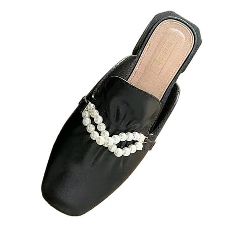 NECHOLOGY Women s Spring And Summer Bow Tie Square Heel Low Heel Slippers Slippers for Women with Arch Support Black 7
NECHOLOGY Women s Spring And Summer Bow Tie Square Heel Low Heel Slippers Slippers for Women with Arch Support Black 7
