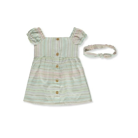 Penelope Mack Baby Girls 2-Piece Stripe Sundress & Headband - white/multi 3 - 6 months (Newborn)
Penelope Mack Baby Girls 2-Piece Stripe Sundress & Headband - white/multi 3 - 6 months (Newborn)