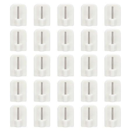 25pcs Self Adhesive Hook Living Room Home Kitchen For Curtain Rods No Drilling
25pcs Self Adhesive Hook Living Room Home Kitchen For Curtain Rods No Drilling