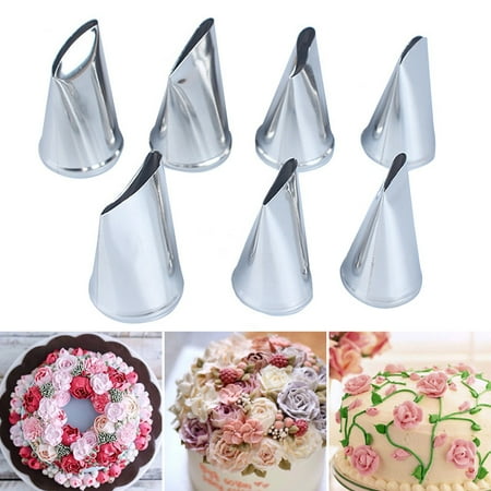 VeliToy 7pcs Set Icing Piping Nozzles Stainless Steel Decorating Tip For Pastry Fondant Cake
VeliToy 7pcs Set Icing Piping Nozzles Stainless Steel Decorating Tip For Pastry Fondant Cake