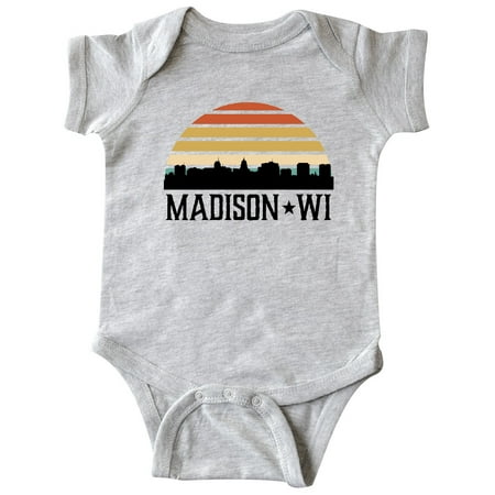 Inktastic Madison Wisconsin Skyline Retro Sunset Gift Baby Boy or Baby Girl Bodysuit
Inktastic Madison Wisconsin Skyline Retro Sunset Gift Baby Boy or Baby Girl Bodysuit