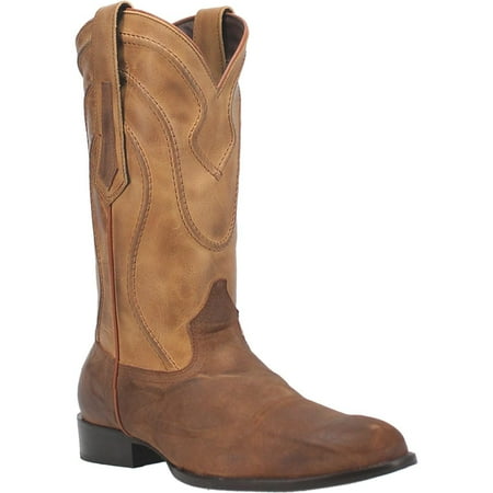 Men s Dingo Whiskey River Suede Leather Boots Natural