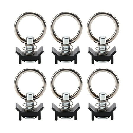 Top-Notch 4/6pcs Heavy Duty Trailer Ring Spring Single Stud Bolt Keeper Tied Anchor
Top-Notch 4/6pcs Heavy Duty Trailer Ring Spring Single Stud Bolt Keeper Tied Anchor