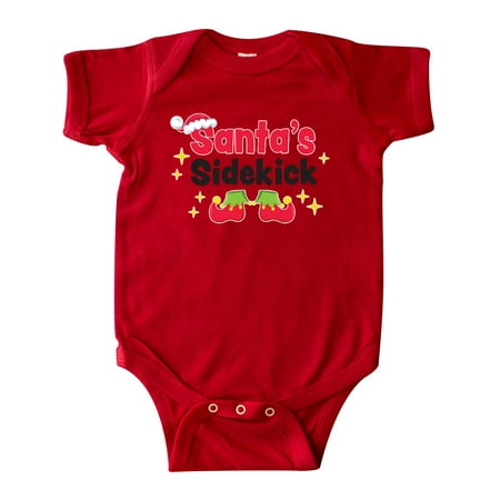 Inktastic Santa s Sidekick with Santa Hat and Elf Feet Gift Baby Boy or Baby Girl Bodysuit
Inktastic Santa s Sidekick with Santa Hat and Elf Feet Gift Baby Boy or Baby Girl Bodysuit