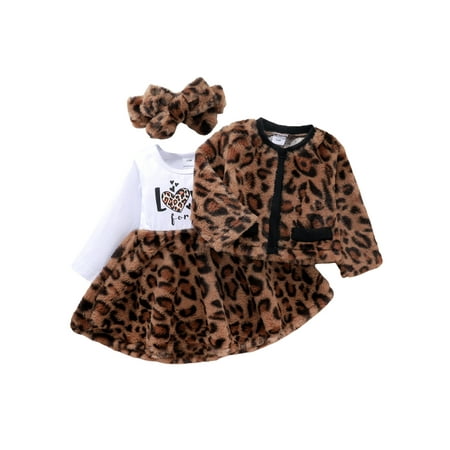BrilliantMe Kids Baby Girls Leopard Coat Dress Headband Suit Long Sleeve High Waist A-Lined Midi Zipper Cardigan 12-18 Months
BrilliantMe Kids Baby Girls Leopard Coat Dress Headband Suit Long Sleeve High Waist A-Lined Midi Zipper Cardigan 12-18 Months