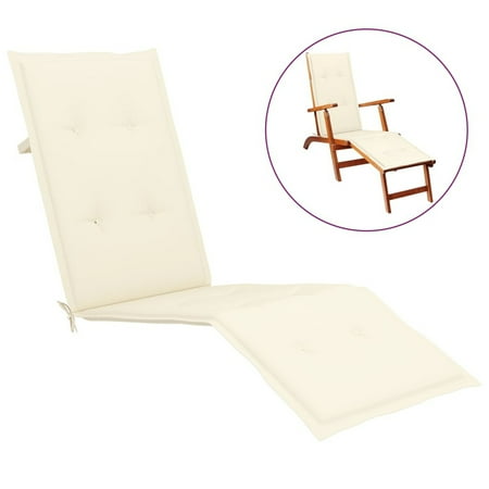 Dcenta Deck Chair Cushion Cream (29.5 +41.3 )x19.7 x1.6