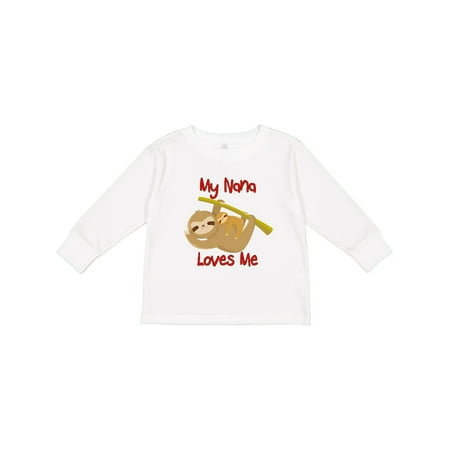 Inktastic My Nana Loves Me Sloth Gift Toddler Boy or Toddler Girl Long Sleeve T-Shirt
Inktastic My Nana Loves Me Sloth Gift Toddler Boy or Toddler Girl Long Sleeve T-Shirt