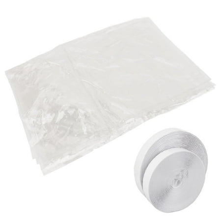 2024 Window Insulation Kit PE Thickened Windproof Reusable Foldable Transparent Tear Resistant Window Insulation Film for Winterizing 160x160cm/63x63in
2024 Window Insulation Kit PE Thickened Windproof Reusable Foldable Transparent Tear Resistant Window Insulation Film for Winterizing 160x160cm/63x63in